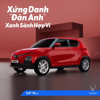 Vinfast VF5 Màu Đỏ