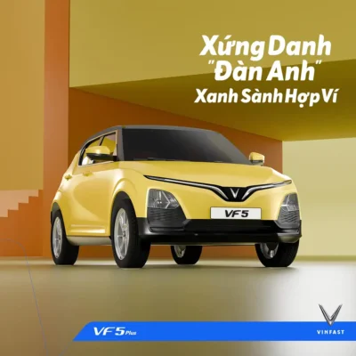 Vinfast VF5 Màu Vàng